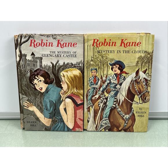 Robin Kane Book Novel Lot Mystery In The Clouds Glengary Castle Eileen Hill - Picture 1 of 16